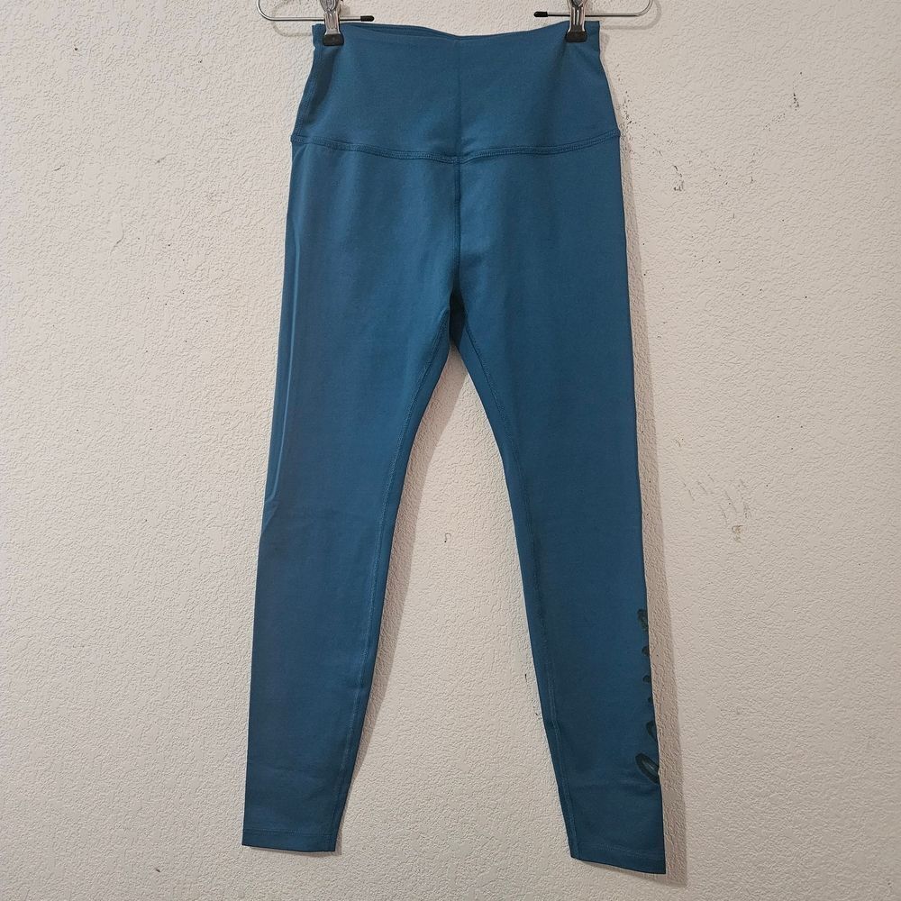 Beyond Yoga x barre3 Exclusive Lux Leggings - Teal Made In USA